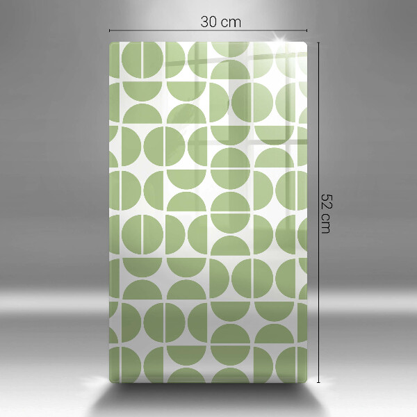 Proteção para placa de indução Padrão de formas boho