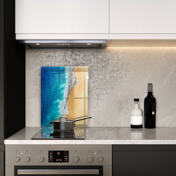 Protetor de bancada Praia e mar