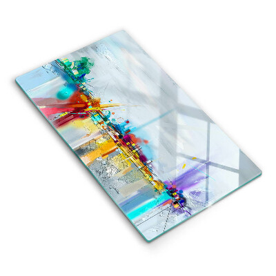 Protetor de bancada Abstração pintada