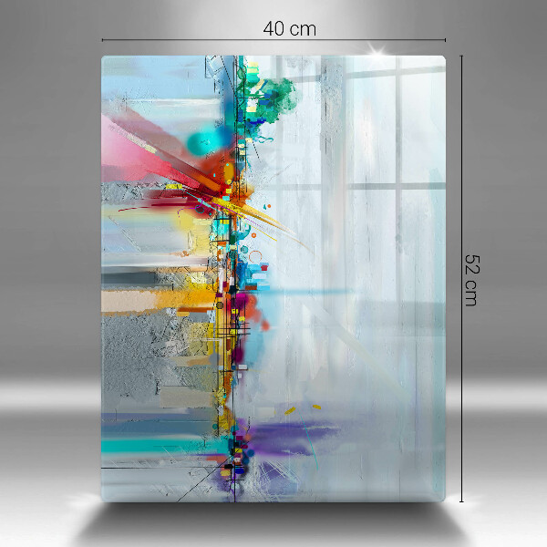 Protetor de bancada Abstração pintada