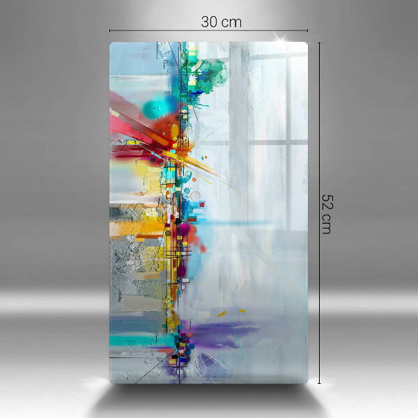 Protetor de bancada Abstração pintada