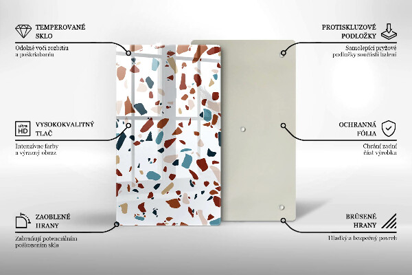 Protetor de placa de indução Pedra decorativa