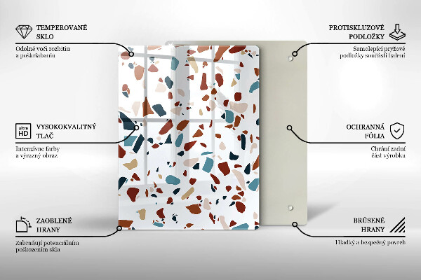 Protetor de placa de indução Pedra decorativa