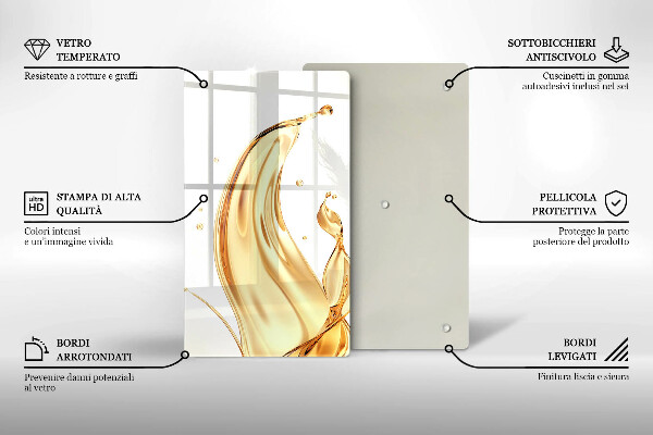 Proteção para placa de indução Azeite