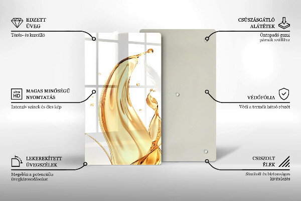 Proteção para placa de indução Azeite