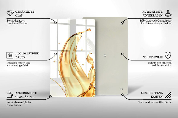 Proteção para placa de indução Azeite