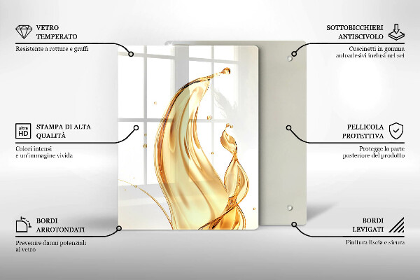 Proteção para placa de indução Azeite