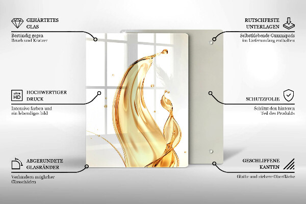 Proteção para placa de indução Azeite