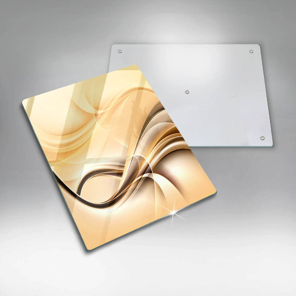 Protetor de placa de indução Fumaça abstrata