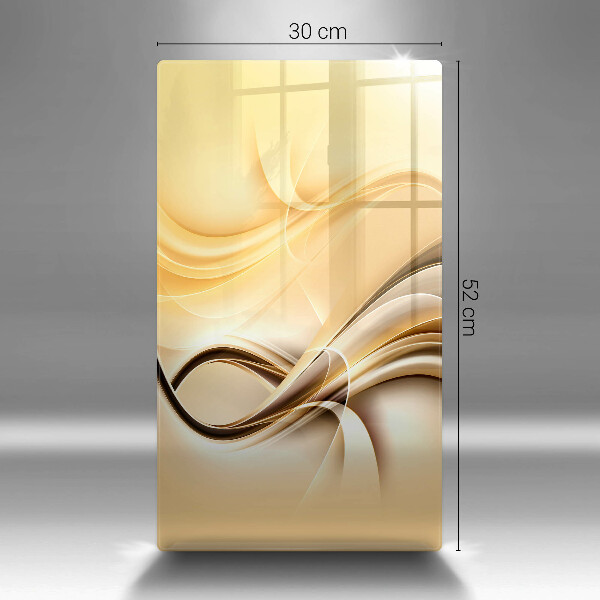 Protetor de placa de indução Fumaça abstrata