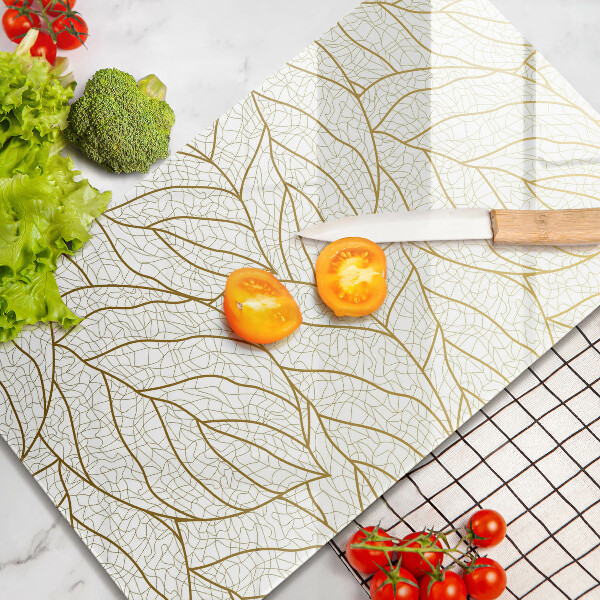 Proteção para placa de indução Padrão de folha de arte de linha