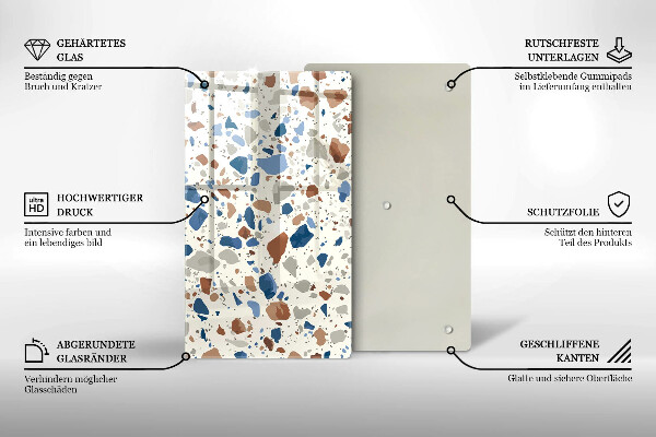 Protetor de bancada Grés decorativo