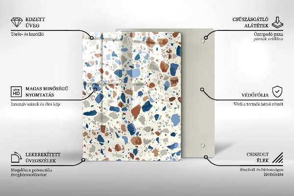 Protetor de bancada Grés decorativo