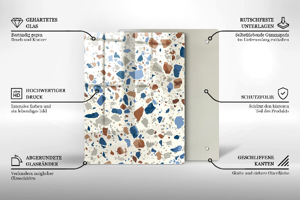 Protetor de bancada Grés decorativo