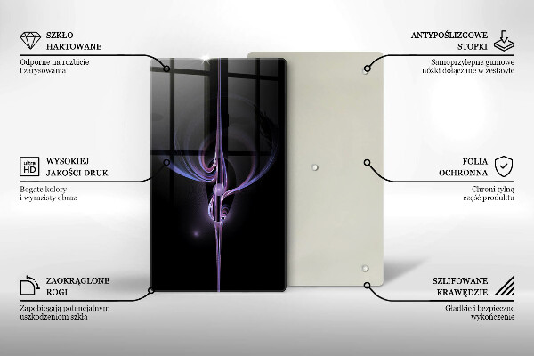 Protetor de placa de indução Abstração moderna