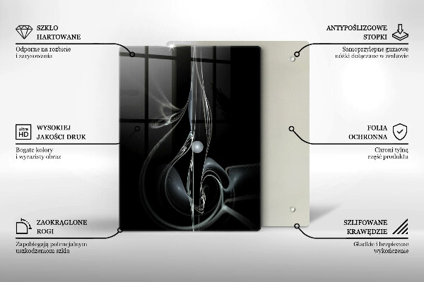 Protetor de bancada Abstração moderna