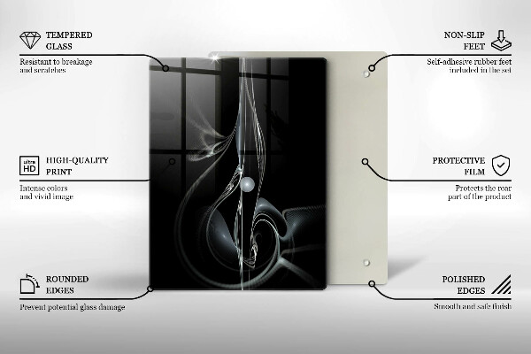 Protetor de bancada Abstração moderna