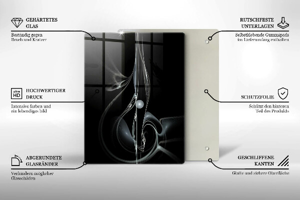 Protetor de bancada Abstração moderna