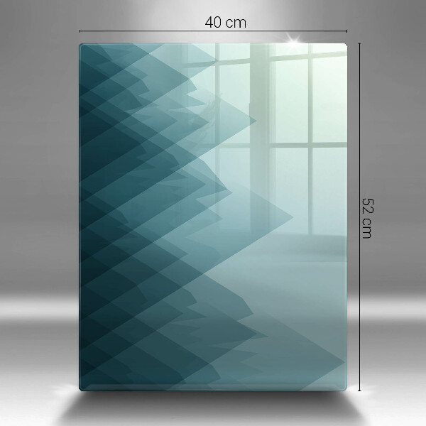 Protetor de placa de indução Montanhas abstratas