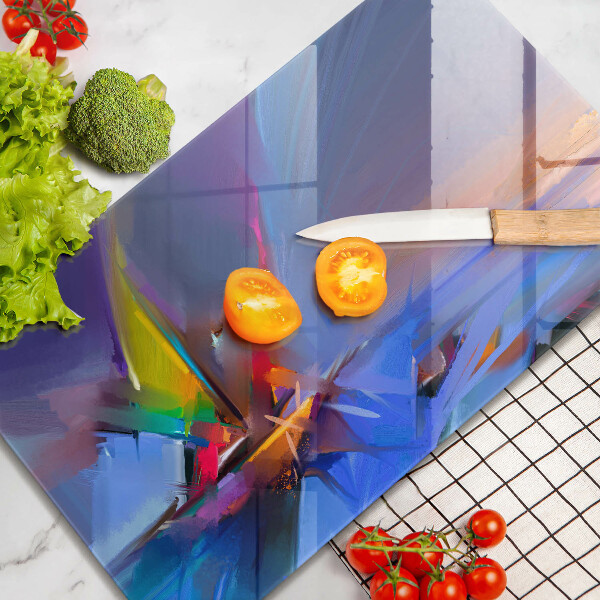 Protetor de placa de indução Abstração pintada