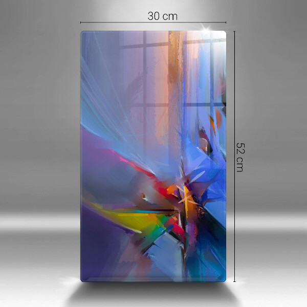 Protetor de placa de indução Abstração pintada