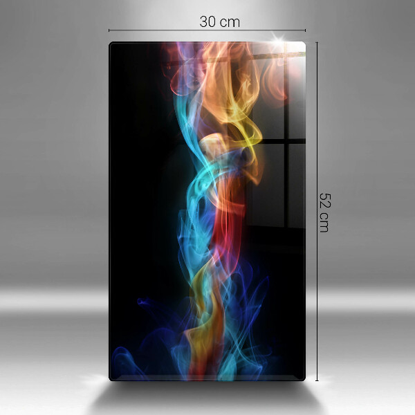 Protetor de placa de indução Fumaça colorida