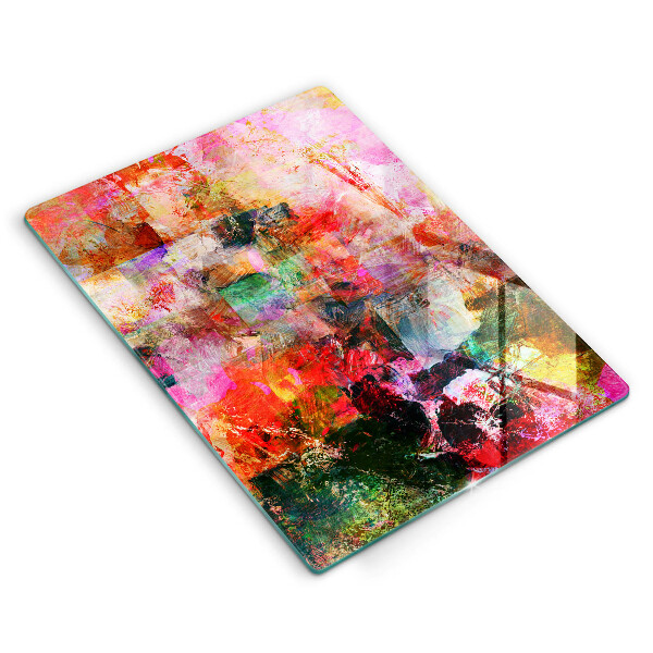 Protetor de bancada Abstração de tinta