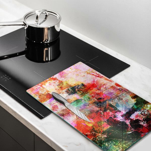 Protetor de bancada Abstração de tinta