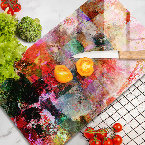 Protetor de bancada Abstração de tinta