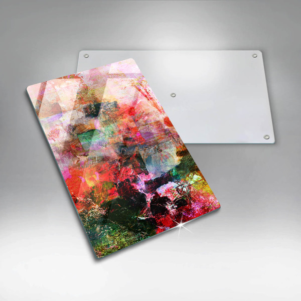 Protetor de bancada Abstração de tinta