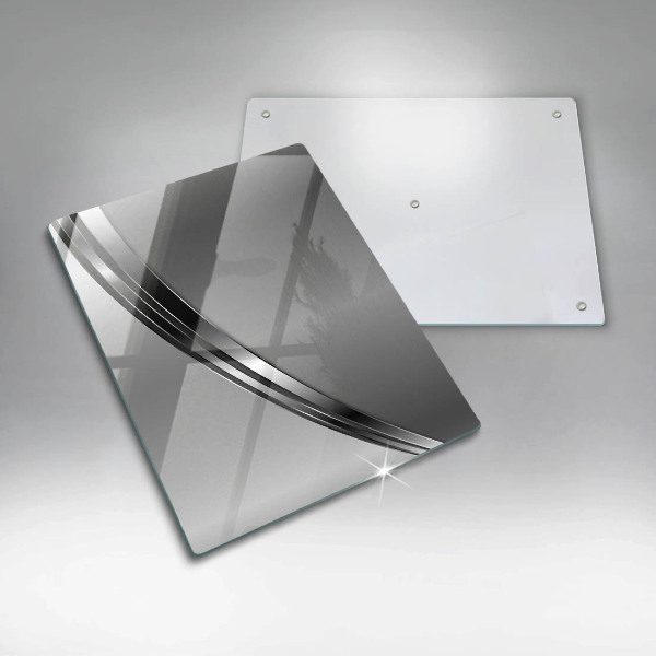 Protetor de placa de indução Abstração de metal