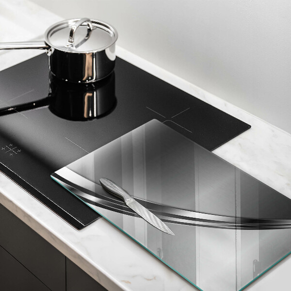 Protetor de placa de indução Abstração de metal