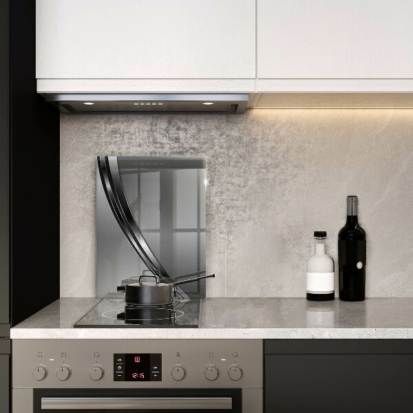 Protetor de placa de indução Abstração de metal