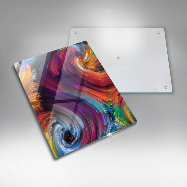 Proteção para placa de indução Destaques coloridos