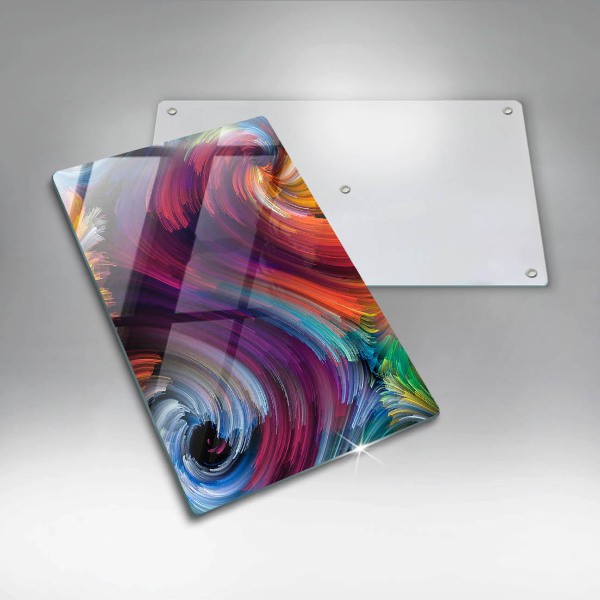 Proteção para placa de indução Destaques coloridos