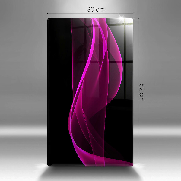 Protetor de bancada Abstração rosa