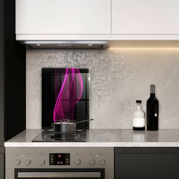 Protetor de bancada Abstração rosa