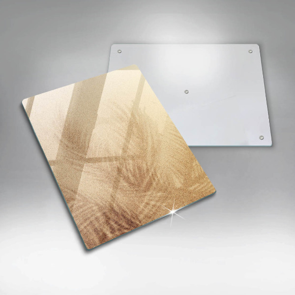 Protetor de bancada Férias na areia da praia