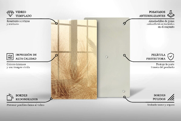 Protetor de bancada Férias na areia da praia