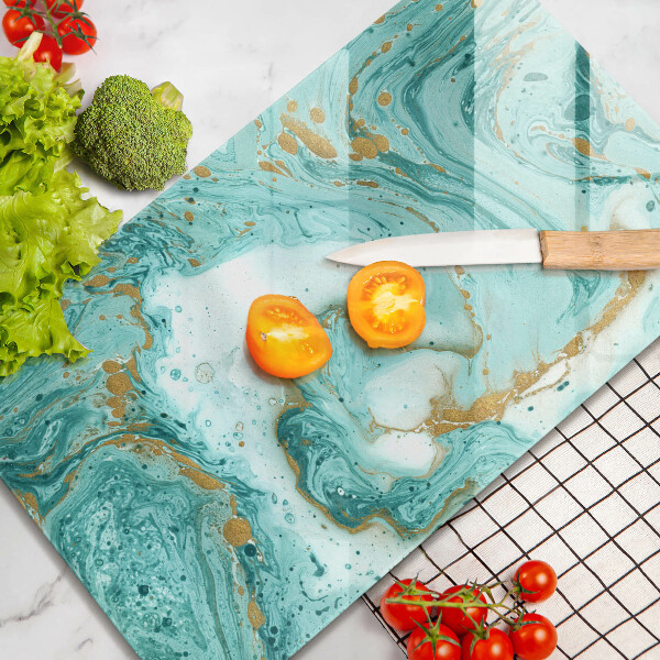 Protetor de bancada Abstração azul