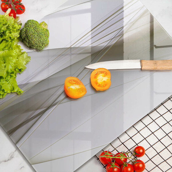 Protetor de bancada Design de linhas abstratas