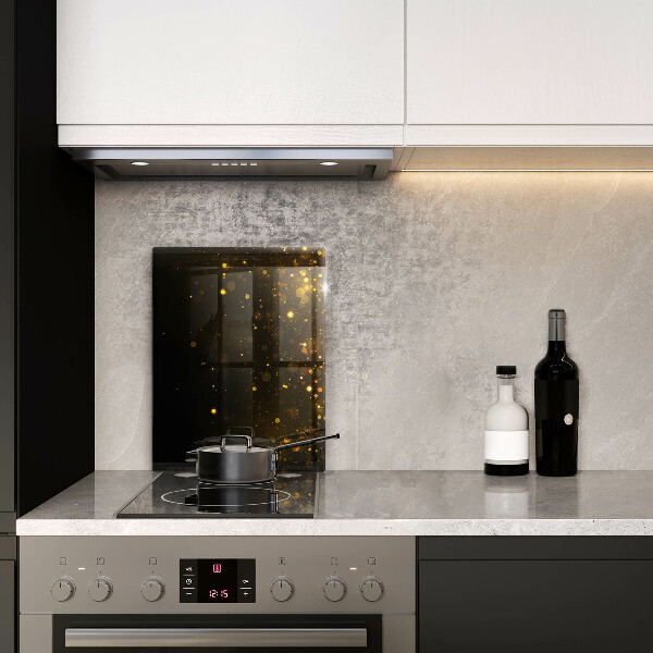 Proteção para placa de indução Glitter dourado