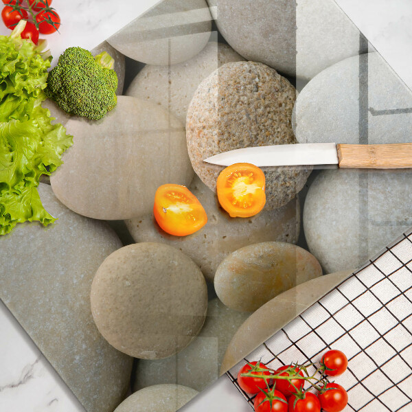 Protetor de placa de indução Padrão de pedras ovais