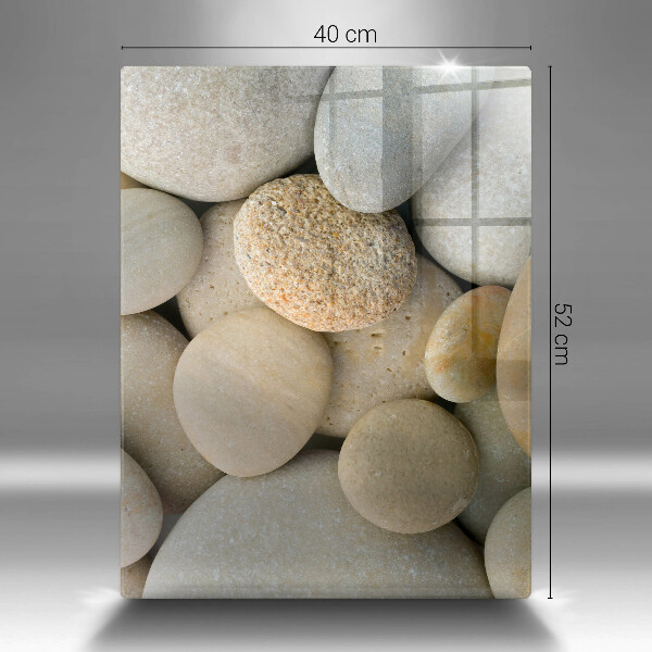 Protetor de placa de indução Padrão de pedras ovais