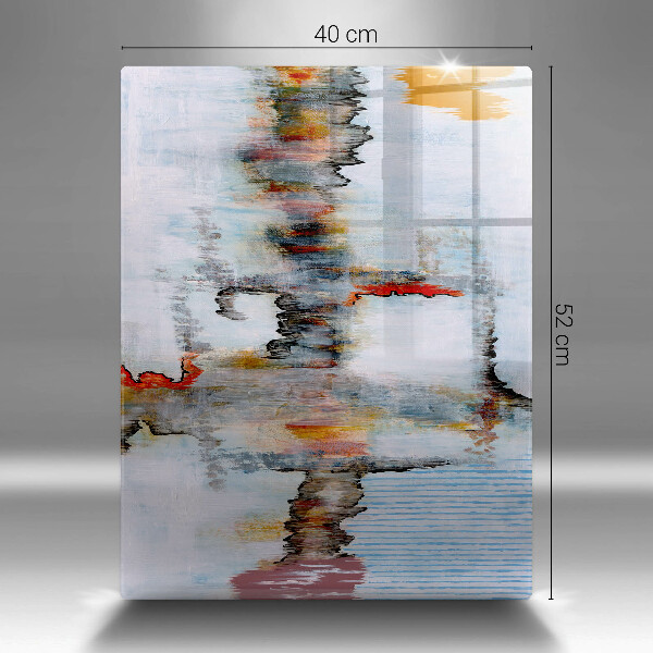 Protetor de placa de indução Tintas abstratas