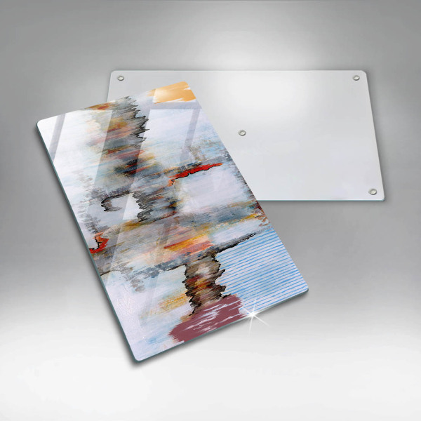 Protetor de placa de indução Tintas abstratas