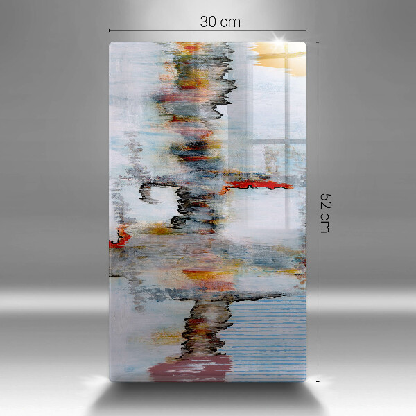 Protetor de placa de indução Tintas abstratas