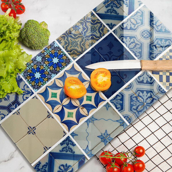 Protetor de bancada Azulejos decorativos