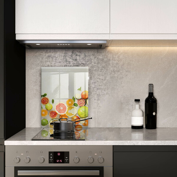 Proteção para placa de indução Frutas cítricas