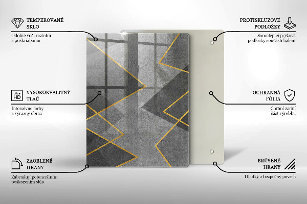 Protetor de placa de indução Formas nítidas